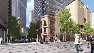 Flythrough Animation of Hunter Street Station