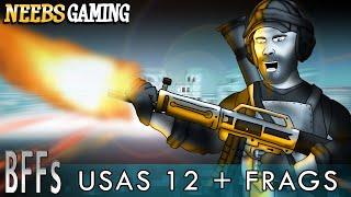 Battlefield Friends - USAS 12 + Frags