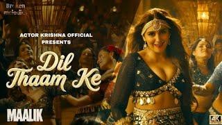 Dil Thaam Ke | Maalik | Rajkummar Rao, Huma Qureshi | Sachin-Jigar | Rashmeet K, Rana M, Amitabh B.
