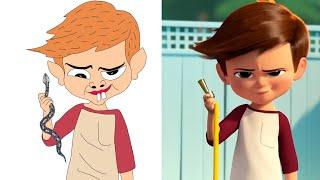 The Boss Baby - Tim vs Baby Gang Drawing Meme | Fandango Family | drawing art meme