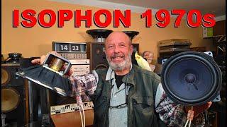 ISOPHON P203S Vintage ALNICO BASS SPEAKERS - Build your own DIY speakers