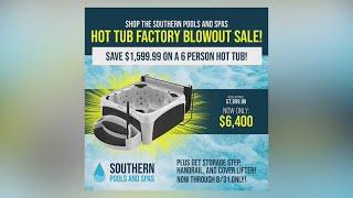 Great deals on spas and outdoor furniture at Southern Pools & Spas