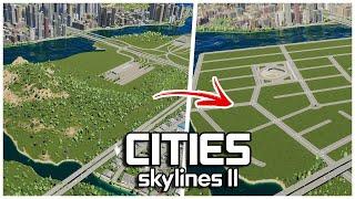 SO WIRD EIN BERG ZU BAULAND in Cities Skylines 2 - 66 | #citiesskylines2