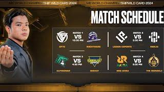 (Official Re Stream) M6 World Championship Wild Card Stage Day 1