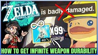 This is Game Canging - INFINITE Durability on ANY Weapon - OP Repair Trick - Tears of the Kingdom!