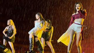 230812 Playing with Fire (in the rain!) Blackpink Born Pink Encore Metlife Stadium Day 2 Fancam