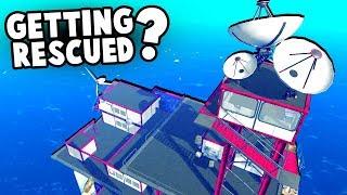 Raft the ENDING!? Secret Radio Tower - What is UTOPIA!? (Raft Survival 2018 Gameplay - The End?)