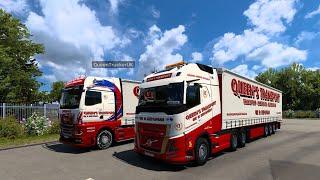 ETS 2 1.55 EB Queens Transport VTC Convoy EPISODE 1