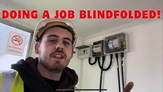 Day in the life of an electrician Ep16 - Doing a job with out even looking at it!