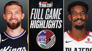 KINGS at TRAIL BLAZERS | EMIRATES NBA CUP  | FULL GAME HIGHLIGHTS | November 29, 2024