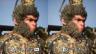 Black Myth: Wukong - PS5 PRO vs PS5 (Pro Patch) Graphics & Frame Rate Comparison @ 4K 