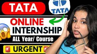 TATA FREE 2 Online Internships with CERTIFICATE || Open for all - Job Simulations