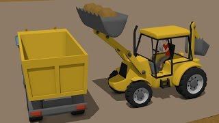 Excavator and Truck | Construction Vehicles For Children | Bajki Maszyny Budowlane dla Dzieci