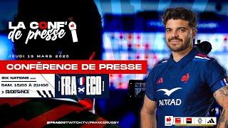 Conférence de presse - France / Écosse (Tournoi des Six Nations 2025)