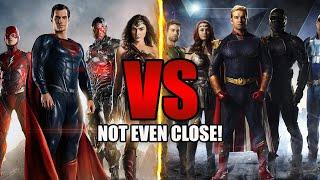 Why The Justice League VS The Seven Has NEVER Been Close!