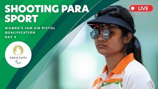 Shooting Para Sport - Women's 10m Air Pistol Qualification | Day 3 | Paris 2024 Paralympics