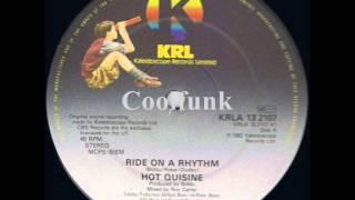 Hot Quisine - Ride On A Rhythm (12" Disco-Funk 1982)