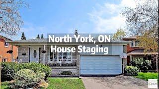 North York (Bayview&Cummer) Bunglow Staging | 4 Bedroom 3 bath | iHome Staging Inc.