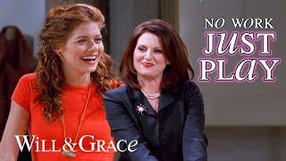 Grace & Karen at work doing no work | S2 | Will & Grace