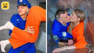 If My Crush Runs a Prison! Mariana Build Secret Room in Jail