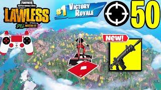 50 Elimination Solo Vs Squads Gameplay Wins (Fortnite Chapter 6 Season 2 PS4 Controller)