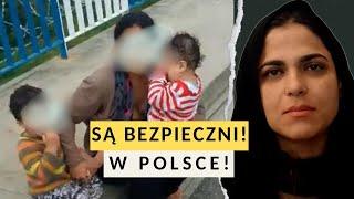 Afgańska rodzina jest bezpieczna w Polsce!!! Relacja Małgorzaty Rycharskiej