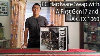 Intel I7 950 + GTX 1060 PC Hardware Swap  Part 1