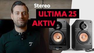 The ULTIMA 25 ACTIVE - premium-class active bookshelf speakers | Teufel Product Videos