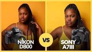 Nikon D800 vs Sony a7III (2020)