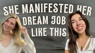 SHE MANIFESTED HER PERFECT CAREER (how to manifest your dream job) Using Scripting + Visualisation!