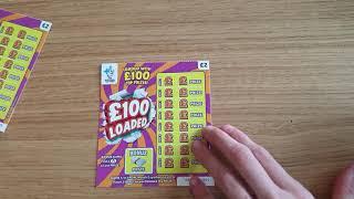 Scratch Cards - £100 Loaded! National lottery! With Scratchables!