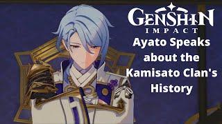 Ayato Speaks about the Kamisato Clan's History | Genshin Impact