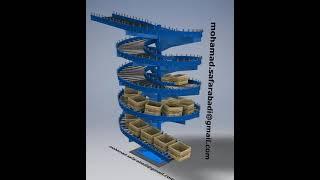 Spiral Gravity Roller Conveyor