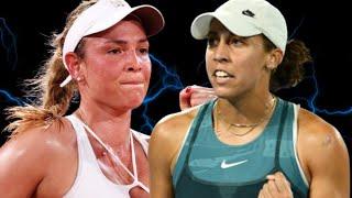 Madison Keys vs Donna Vekic Highlights | Indian Wells 2025