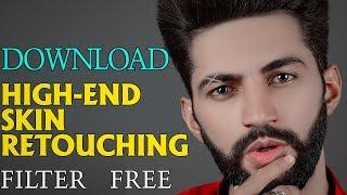 1 click High-End Skin Retouching Plugin Filter Download