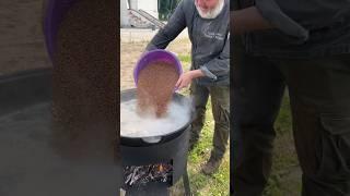 КАША В КАЗАНЕ. РЕЦЕПТ НА 50 Л. #русскаякухня #рецепт #полеваякухня