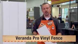 Veranda Pro Vinyl Fence - The Home Depot