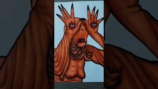 Copic Marker Drawing | Sketchbook Tour #shorts #artoftheday #trending #viral #youtubeshorts #art