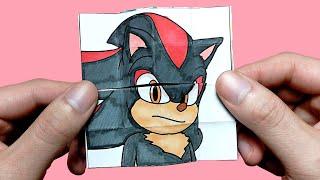 Sonic the Hedgehog 3 Movie Shadow Knuckles Sonic Tails Endless Card