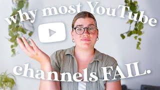 90% of YouTube channels fail. Here's why.