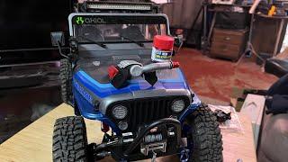 Axial SCX10.3 CJ7 update - Winch, HW Fusion Pro, AGFRC Servo, rock lights, and more silicone inserts