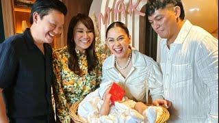 Welcome to the christian world Maria! Maria's Christening, Maja Salvador & Rambo Nunez, first baby