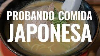 PROBANDO COMIDA JAPONESA vol. I - JAPÓN || Comiviajeros.com