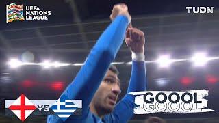 ¡GOOOL DE GRECIA! Pavlidis hace un jugadón | Inglaterra 0-1 Grecia | UEFA Nations League 2024 | TUDN