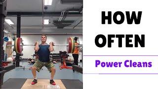 Power Clean workout: How Often Should I Do Power Cleans? Power Cleans for beginners