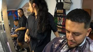 American Lady Barber Shows Me How It's Done  