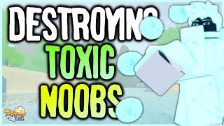 Destroying TOXIC NOOBS in Shindo Life