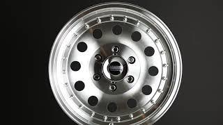 AR627 Machine Face American Racing AR62 Series Outlaw II Wheels by Hot Tracks