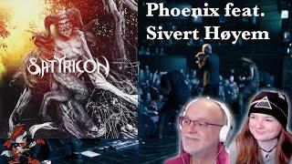 SATYRICON - Phoenix feat. Sivert Høyem - DASHY & DAD FIRST REACTION