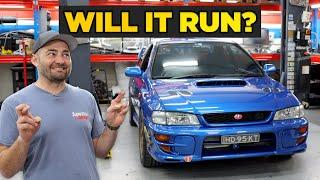 Engine Swapped WRX STI First Start